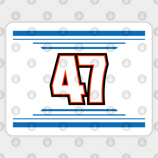 Ricky Stenhouse Jr #47 2024 NASCAR Design Sticker by AR Designs 